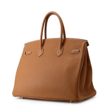 将图像加载到图库查看器中，HERMES Birkin Gold Togo Leather Size 35

