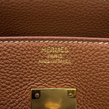 将图像加载到图库查看器中，HERMES Birkin Gold Togo Leather Size 35
