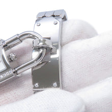 Load image into Gallery viewer, HERMES Kelly watch W16mm Stainless Steel Sparkling White DialKE4.130.130
