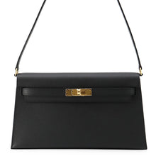 Load image into Gallery viewer, HERMES Kelly Elan Black Epsom
