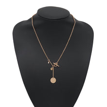 Load image into Gallery viewer, HERMES Ex Libris Necklace Size PM 18K Pink Gold
