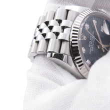Load image into Gallery viewer, ROLEX Datejust W36mm Stainless Steel Blue fluted Dial126234G

