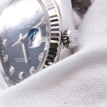 Load image into Gallery viewer, ROLEX Datejust W36mm Stainless Steel Blue fluted Dial126234G
