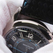 Load image into Gallery viewer, PATEK PHILIPPE Calatrava W40mm K18WG Leather Black Dial6007G-011
