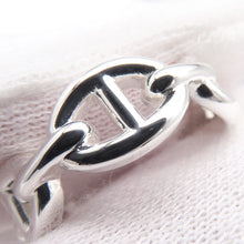 Load image into Gallery viewer, HERMES Chaine d'Ancre Anchene Ring Size PM/54/#14 SV925
