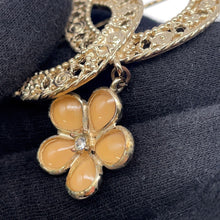 Load image into Gallery viewer, CHANEL CC Logo Clover Brooch Metal
