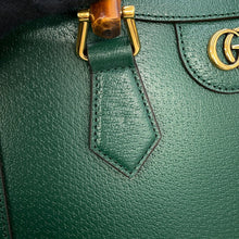 Load image into Gallery viewer, GUCCI Diana Bamboo 2-way Handbag Green702721 U3ZDT 3670 Leather Size Small
