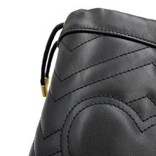 Load image into Gallery viewer, GUCCI GG Marmont Baguette Bag Black575163 DTDRT 1000 Leather Size Mini
