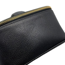 Load image into Gallery viewer, CHANEL Square Vanity Bag BlackA07058 Caviar Leather
