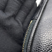 Load image into Gallery viewer, CHANEL Square Vanity Bag BlackA07058 Caviar Leather

