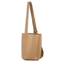 将图像加载到图库查看器中，LOEWE Pebble bucket bag OakAANBBBWX01 Smooth Calf Leather Size Medium
