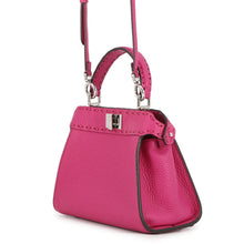 将图像加载到图库查看器中，FENDI Selleria Peekaboo Pink8BN244 Leather Size Mini
