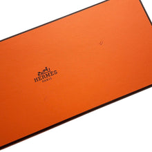 将图像加载到图库查看器中，HERMES Gavroche Ex-Libris White/Black/Khaki Cashmere70% Silk30%
