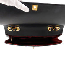 Load image into Gallery viewer, CHANEL Jumbo Matelasse Large CC Logo Chain Shoulder Black Leather
