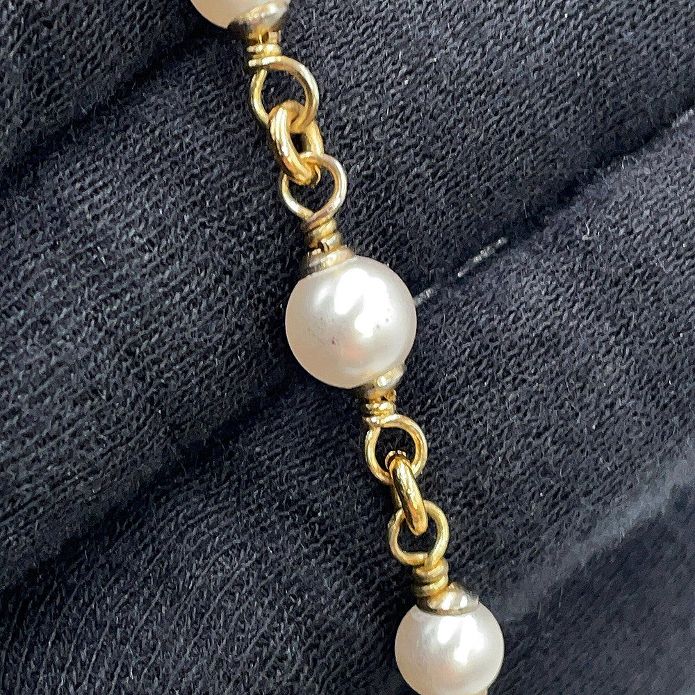 CHANELアクセサリー CHANEL CC Logo NecklaceABE732-B18632-NAAOL Gold Plated Rhinestone