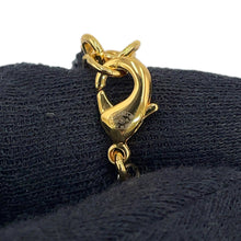 将图像加载到图库查看器中，CHANEL CC Logo NecklaceABE732-B18632-NAAOL Gold Plated Rhinestone Faux Pearl Calf Leather
