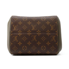 将图像加载到图库查看器中，LOUIS VUITTON Fold tote Claim/Khaki/NoirM45388 Monogram Leather Size PM
