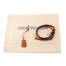 将图像加载到图库查看器中，LOUIS VUITTON Fold tote Claim/Khaki/NoirM45388 Monogram Leather Size PM
