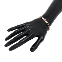 将图像加载到图库查看器中，HERMES Kelly Chaine Bracelet Size STH221411B 00ST 18K Pink Gold
