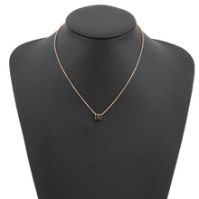 将图像加载到图库查看器中，HERMES Pop Ash Necklace Size Mini Black Gold Plated Lacquer

