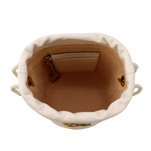 Load image into Gallery viewer, GUCCI GG Marmont Baguette Bag White575163 Leather Size Small
