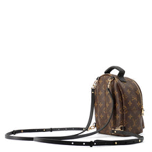 将图像加载到图库查看器中，LOUIS VUITTON Palm Springs Backpack NoirM44873 Monogram Size MINI
