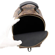 将图像加载到图库查看器中，LOUIS VUITTON Palm Springs Backpack NoirM44873 Monogram Size MINI
