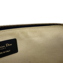 将图像加载到图库查看器中，Dior Travel Kit Oblique Jacquard Navy/BeigeS5476CTZQ_M928 Canvas Leather
