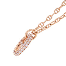 Load image into Gallery viewer, HERMES Farandole Necklace Size STH221303B 00ST 18K Pink Gold
