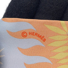 Load image into Gallery viewer, HERMES Twilly Orpheus's Charm Ciel/BeigeRose/Vermillon Silk100%
