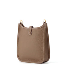 将图像加载到图库查看器中，HERMES Evelyne Long Etoupe/Blue Indigo Taurillon Clemence Size TPM
