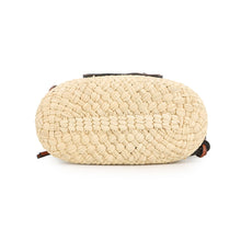 Load image into Gallery viewer, LOEWE Square Pocket Shoulder Bag Natural/TanC630G35X05 Ilaka Palm Calf Leather
