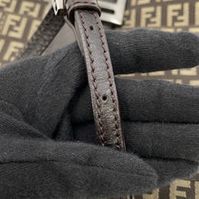 Load image into Gallery viewer, FENDI Zucchino Mamma Bucket Shoulder Bag Beige/Brown8BT075JQ4 Canvas Leather
