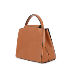 Load image into Gallery viewer, Valextra Valextra Brera 2WAY Handbag Brown Leather Size Medium
