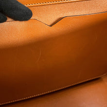 Load image into Gallery viewer, Valextra Valextra Brera 2WAY Handbag Brown Leather Size Medium
