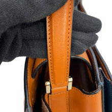 Load image into Gallery viewer, Valextra Valextra Brera 2WAY Handbag Brown Leather Size Medium
