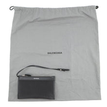 将图像加载到图库查看器中，BALENCIAGA NavyCabas Black3399332AAED1090 Mesh Leather Size S
