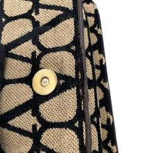 Load image into Gallery viewer, Valentino Garavani V-Sling Logo Chain Shoulder Bag Beige/Brown/Black2W0B0L97JSQ Canvas Leather
