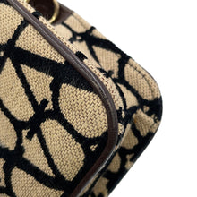 Load image into Gallery viewer, Valentino Garavani V-Sling Logo Chain Shoulder Bag Beige/Brown/Black2W0B0L97JSQ Canvas Leather
