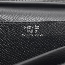 将图像加载到图库查看器中，HERMES Bear Souffle Mono Chrome Black Epsom
