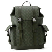 Load image into Gallery viewer, GUCCI GG Supreme Backpack Green792080 GG Supreme Size Large
