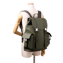 Load image into Gallery viewer, GUCCI GG Supreme Backpack Green792080 GG Supreme Size Large
