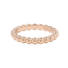 Load image into Gallery viewer, Van Cleef &amp; Arpels Perlée GoldPearl Ring Size Medium/49/#9VCARN9PB00/VCARN9PB49 18K Pink Gold
