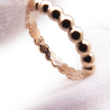 Load image into Gallery viewer, Van Cleef &amp; Arpels Perlée GoldPearl Ring Size Medium/49/#9VCARN9PB00/VCARN9PB49 18K Pink Gold
