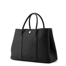 Load image into Gallery viewer, HERMES Garden Party Black Negonda Leather Size TPM
