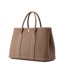 将图像加载到图库查看器中，HERMES Garden Party Etoupe Negonda Leather Size TPM
