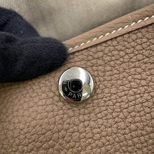 将图像加载到图库查看器中，HERMES Garden Party Etoupe Negonda Leather Size TPM

