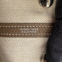 将图像加载到图库查看器中，HERMES Garden Party Etoupe Negonda Leather Size TPM
