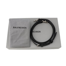 将图像加载到图库查看器中，BALENCIAGA Cash Phone Card Holder Black640536 Leather
