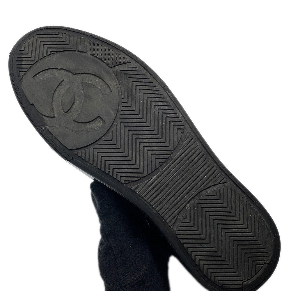 CHANEL Sneakers BlackG46733 Calf Leather Size 38– GALLERY RARE